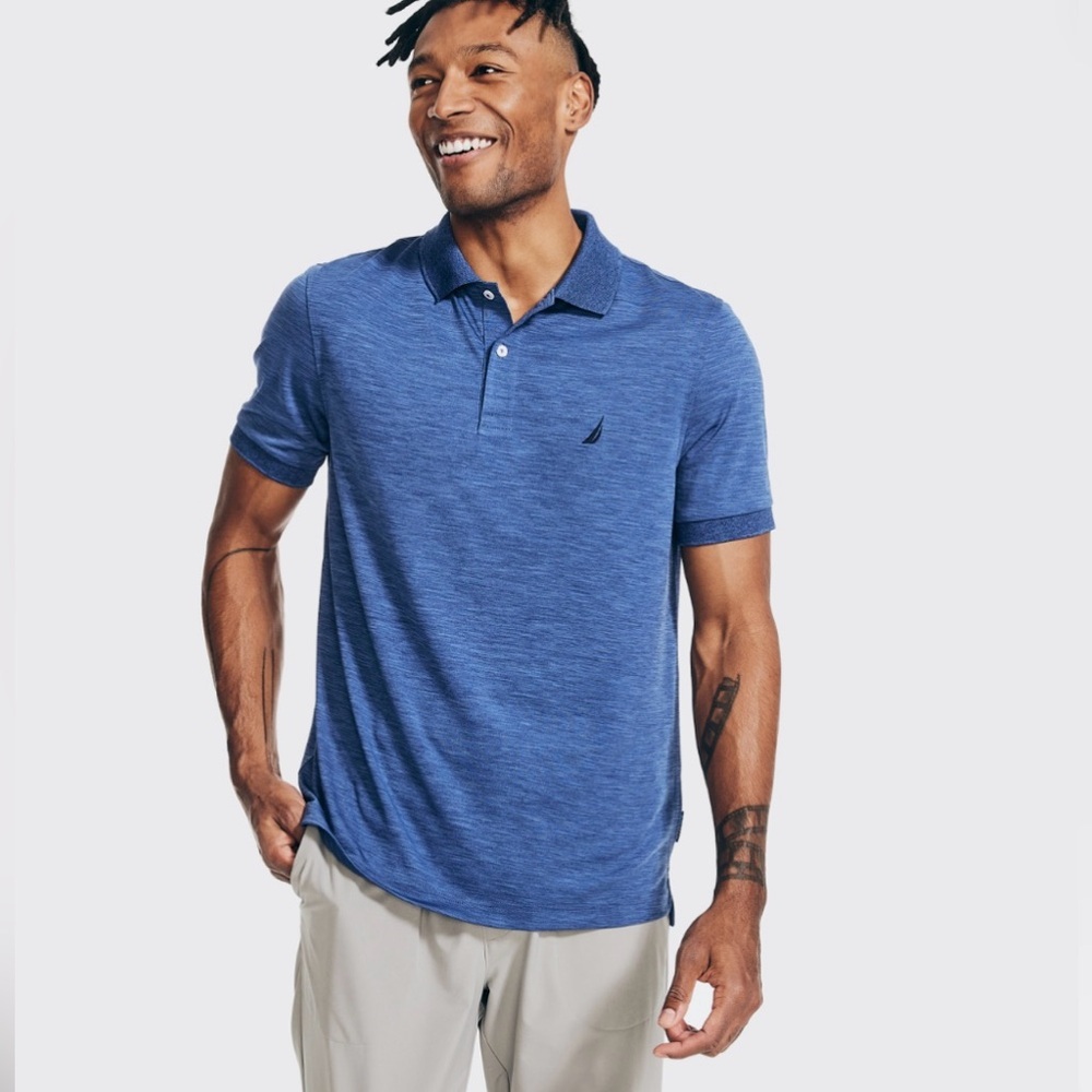 Big Men’s Nautica Navtech Polo Shirt